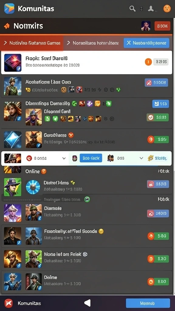 rejekigames - Screenshot aplikasi REJEKIGAMES menampilkan antarmuka pengguna yang ramah.